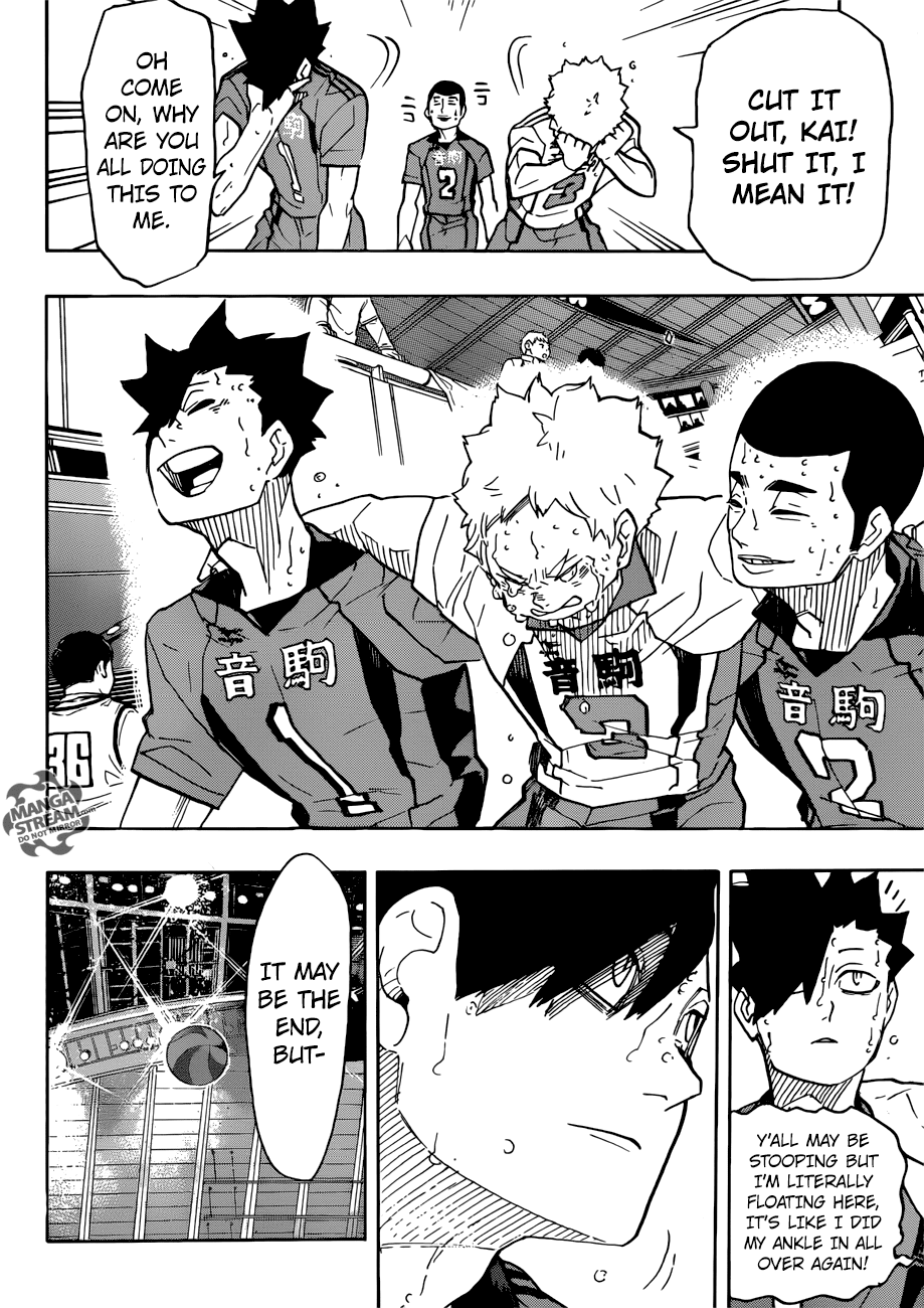 Haikyuu!!, Chapter 325 image 18